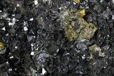 Lustrous Sphalerite Crystals w/ Galena & Chalcopyrite - Bulgaria #330478-1